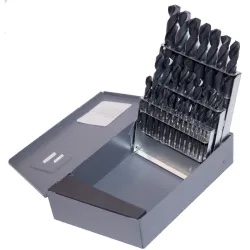 Precision twist drill 311smset hss steam oxide135d stub drill set 1/16 - 1/2 x 64ths - 7233778