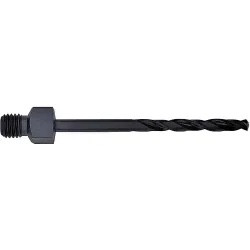 Precision twist drill ts55cod hsco steam tempered long length 135deg nas 965 type d threaded shank drill (ts55co) - 7878286