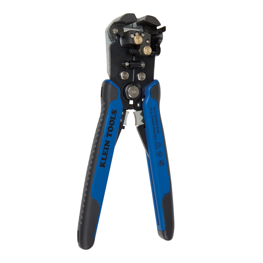 Wire Stripper and Cutter, Self-Adjusting - KLE 11061
