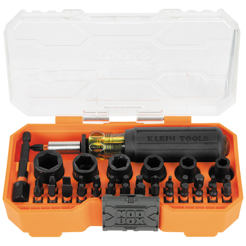 ProFlex Impact Screwdriver Bit and Socket Set, 38-Piece - KLE 33805
