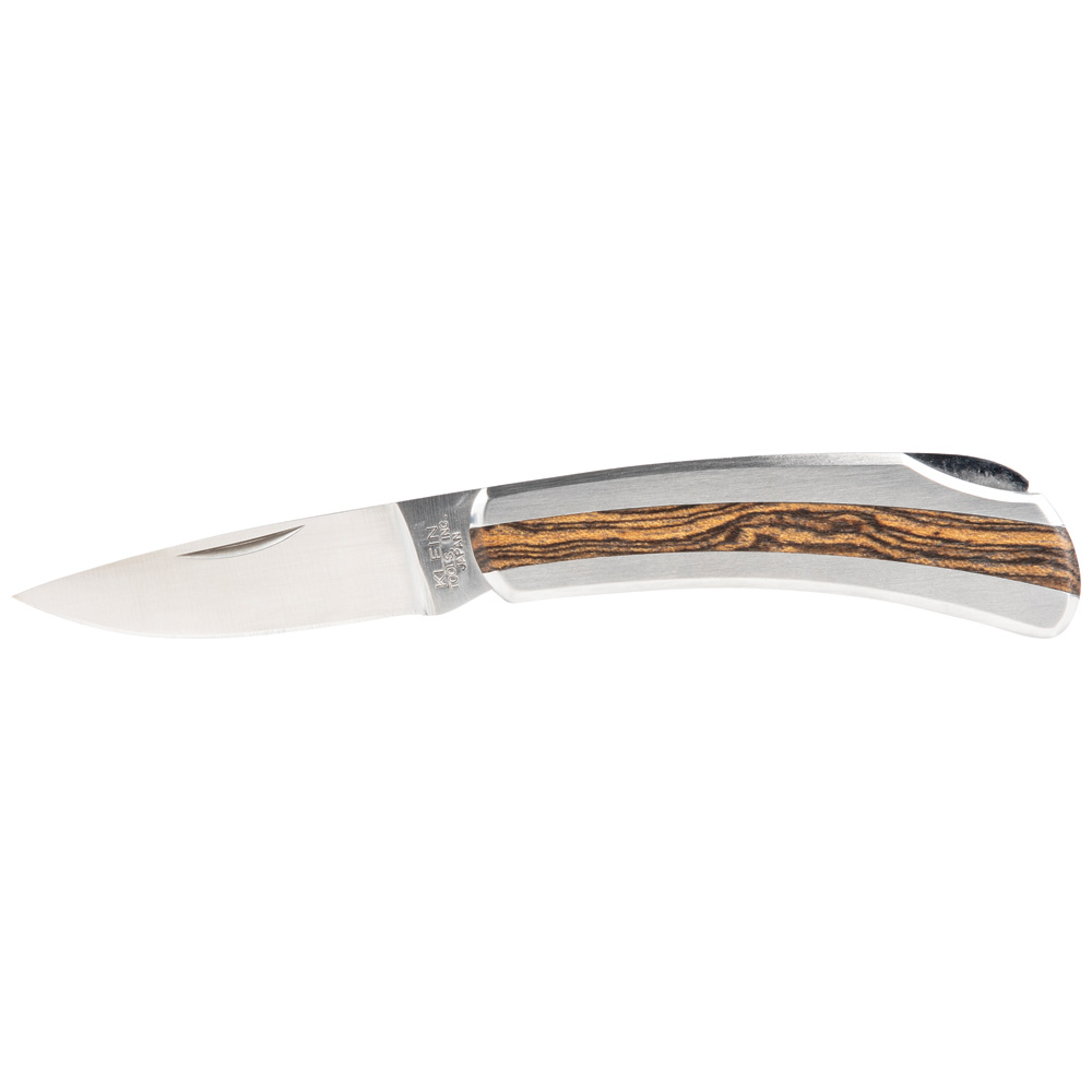 Stainless Steel Pocket Knife, 2-1/4-Inch Drop Point Blade - KLE 44033
