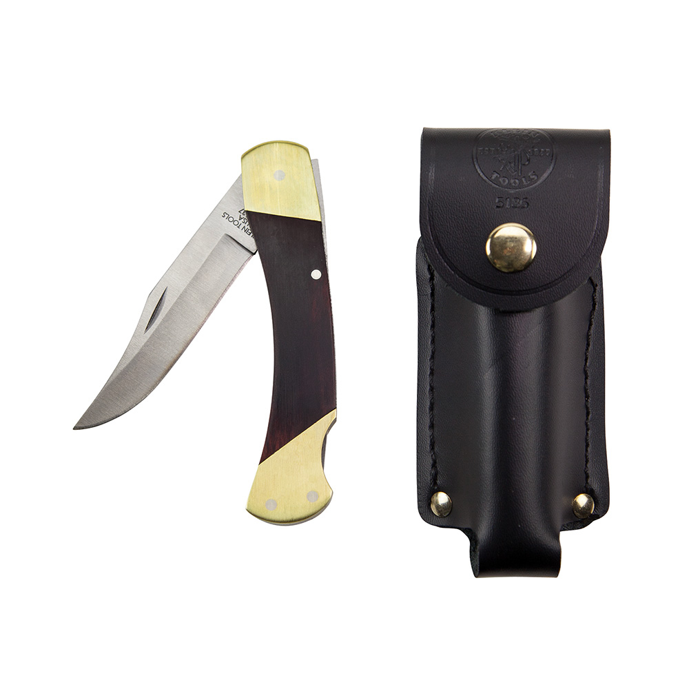 Sportsman Knife, 3-3/8-Inch Drop Point Blade - KLE 44037