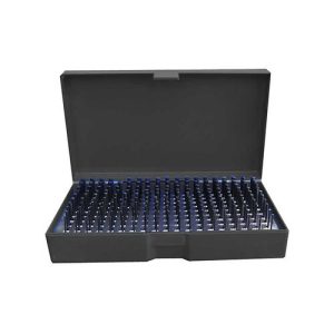 Asimeto 7697032 0.251" - 0.500" 250pc Bright Finish Minus Tolerance Class ZZ Pin Gauge Set - 7697032