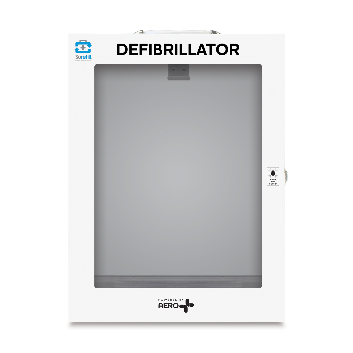 Defibrillator Wall Cabinet - Alarmed - AEKM05