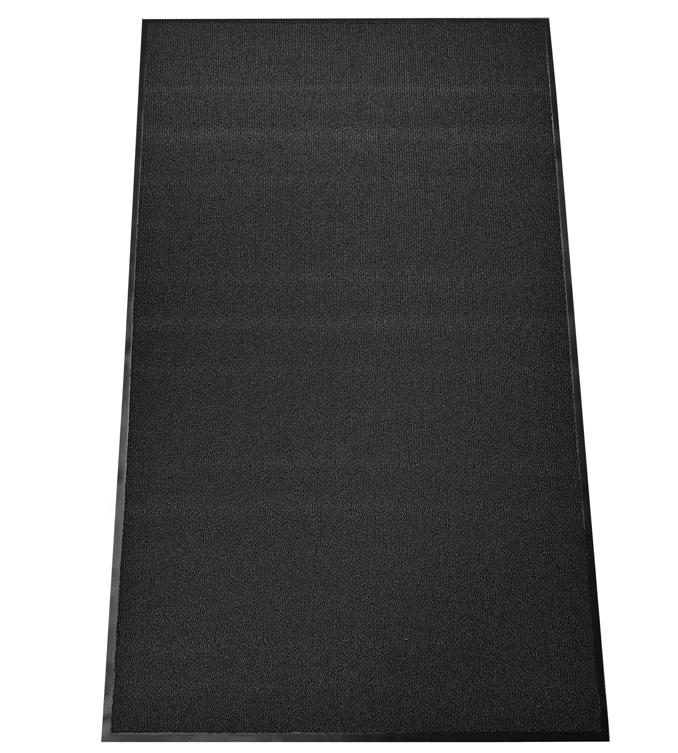 Allure 3'x16' Black Wiper Mat - AU 0316BK