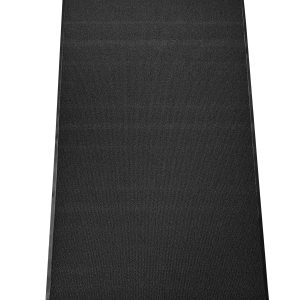 Allure 4'x12' Black Wiper Mat - AU 0412BK