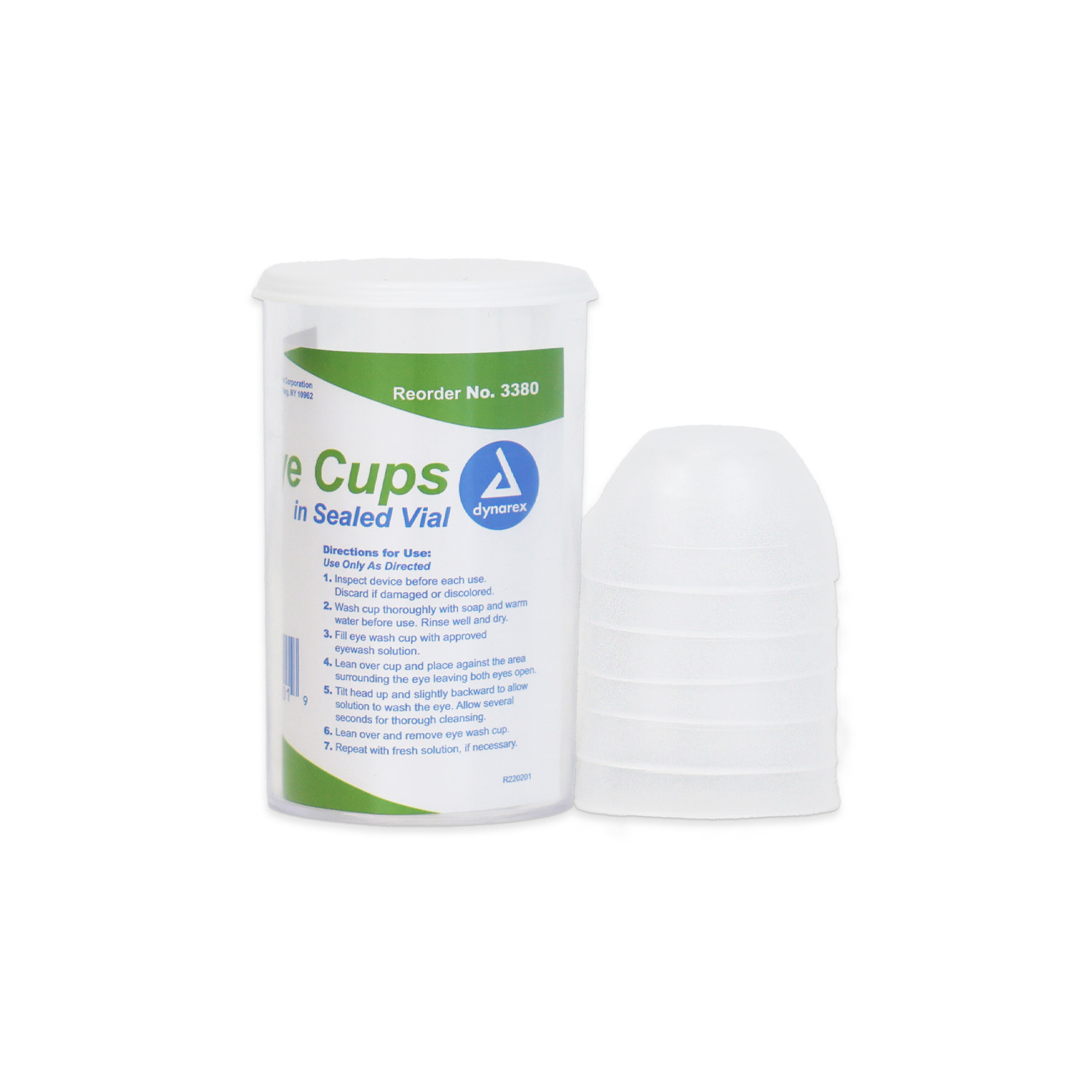 Eye Cups in Sealed Vial - Non-Sterile 6 / Vial - AWEC001