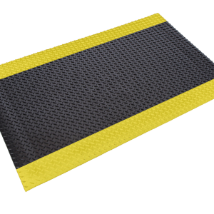 Deck Plate Runner 3'x75' Black w/Yellow - CXR0036YB