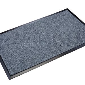 Dura-Dot 4' Custom Blue/Gray Scraper/Wiper Mat - DAR0048BYC