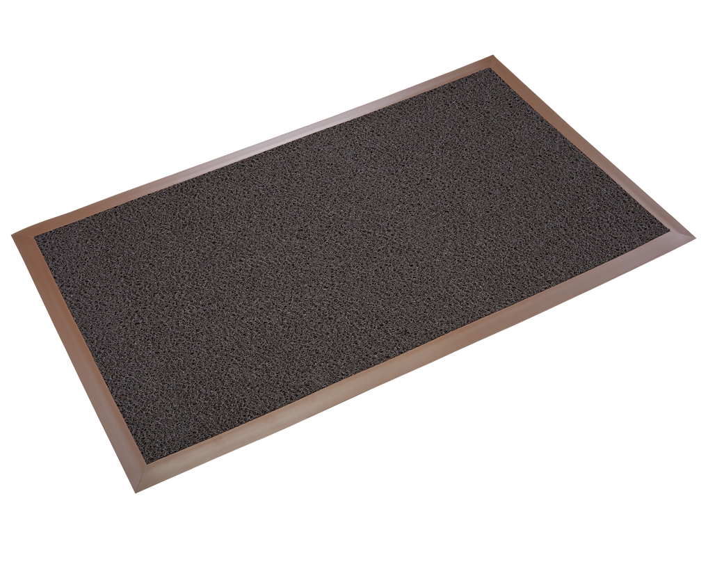 Spaghetti Mat Unbacked 3'x5' Nosed-All Brown Scraper Mat - DE MA35BR