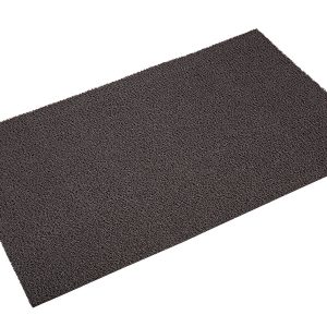 Spaghetti Mat Backed 4'x6' Crimped-Ends Brown Scraper Mat - DE MB46BR