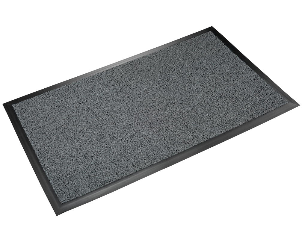 Spaghetti Mat Unbacked 3'x20' Gray Scraper Mat - DE MU32GY