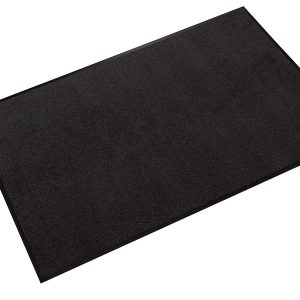 Rely-On Olefin 2'x3' Black Wiper Mat - GS 0023BK