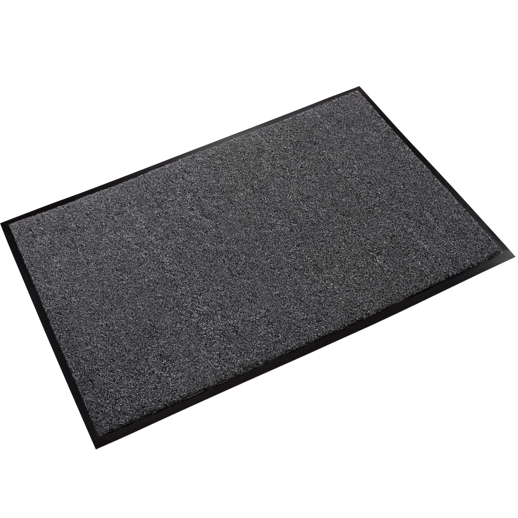 Rely-On Olefin 2'x3' Charcoal Wiper Mat - GS 0023CH