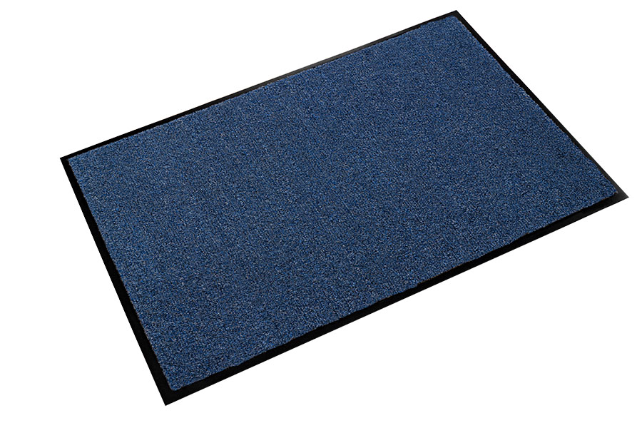 Rely-On Olefin 4'x6' Marlin Blue Wiper Mat - GS 0046MB