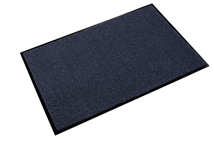 Rely-On Olefin 4'x6' Navy Blue Wiper Mat - GS 0046NB