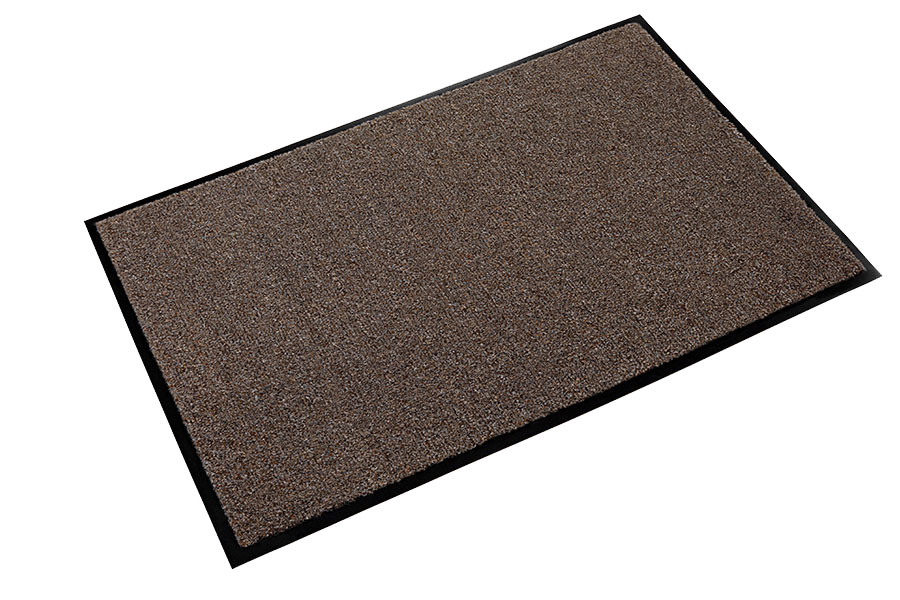 Rely-On Olefin 4'x10' Walnut Wiper Mat - GS 0410WA