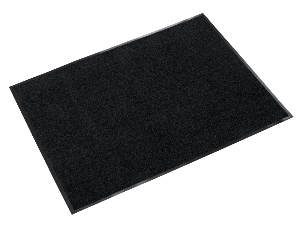 Jasper 4'x6' Black Scraper Mat - JS 0046BK