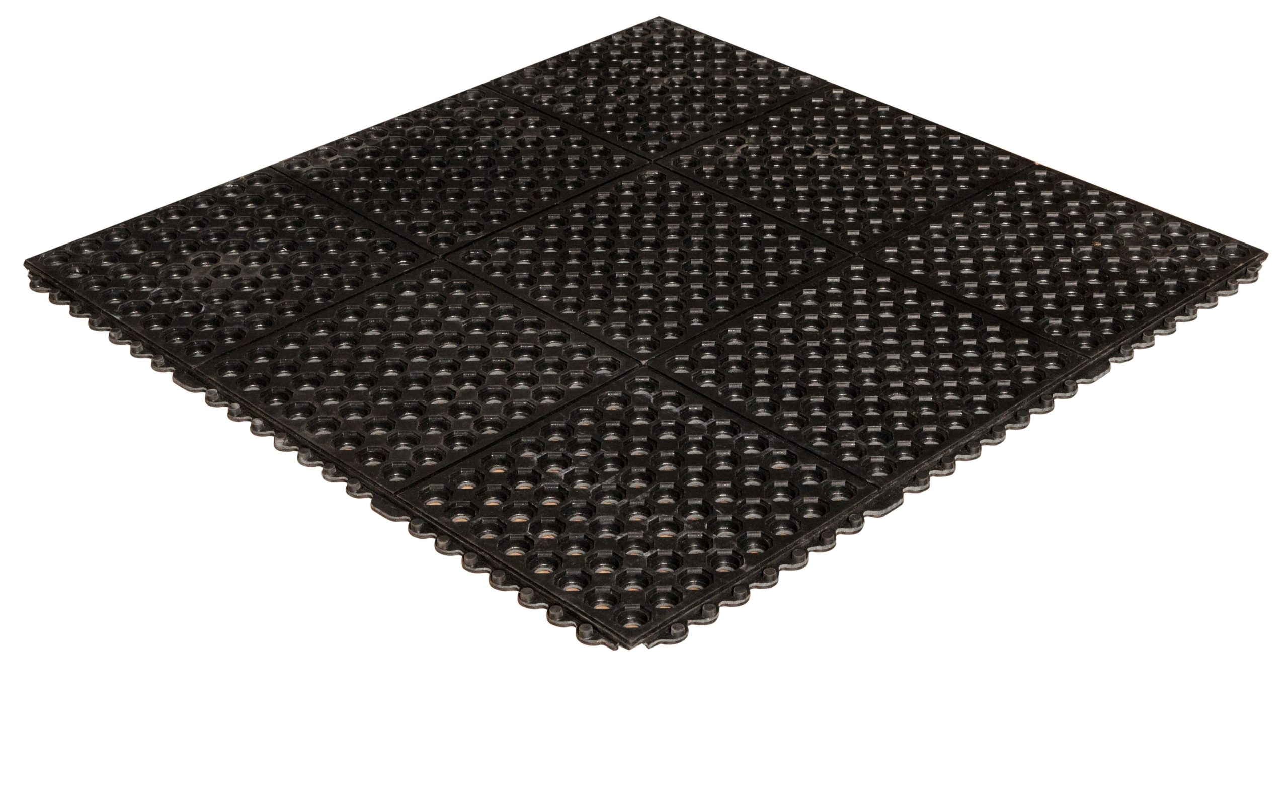 Dura-Step II 3'x3' Bulk-Pack Black - KD BR33BK