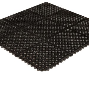 Dura-Step II with Grit-Safe 3'x3' Black w/Grit - KD SR33GT