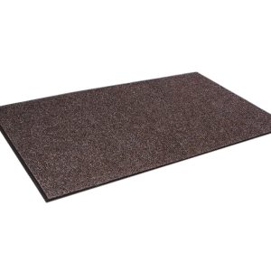 Marathon 4' Custom Dark Brown Scraper/Wiper Mat - MNR0048DBC