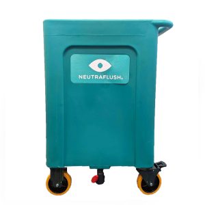 NeutraFlush Rolling drain cart stand for 16 Gal Eyewash Station - NFSCART01