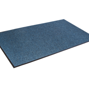 Needle-Rib 3'x5' Blue Scraper/Wiper Mat - Bulk - NR B035BL
