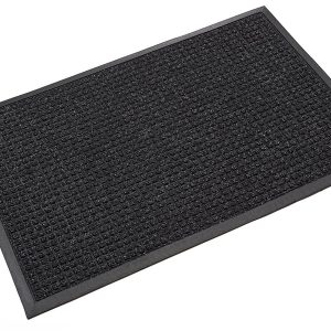 Super-Soaker Rubber-Border 2'x3' Charcoal Scraper/Wiper Mat - SS R023CH