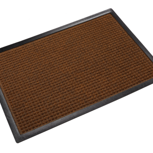 Super-Soaker Rubber-Border 2'x3' Dark Brown Scraper/Wiper Mat - SS R023DB