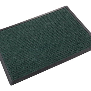 Super-Soaker Rubber-Border 2'x3' Forest Green Scraper/Wiper Mat - SS R023FG