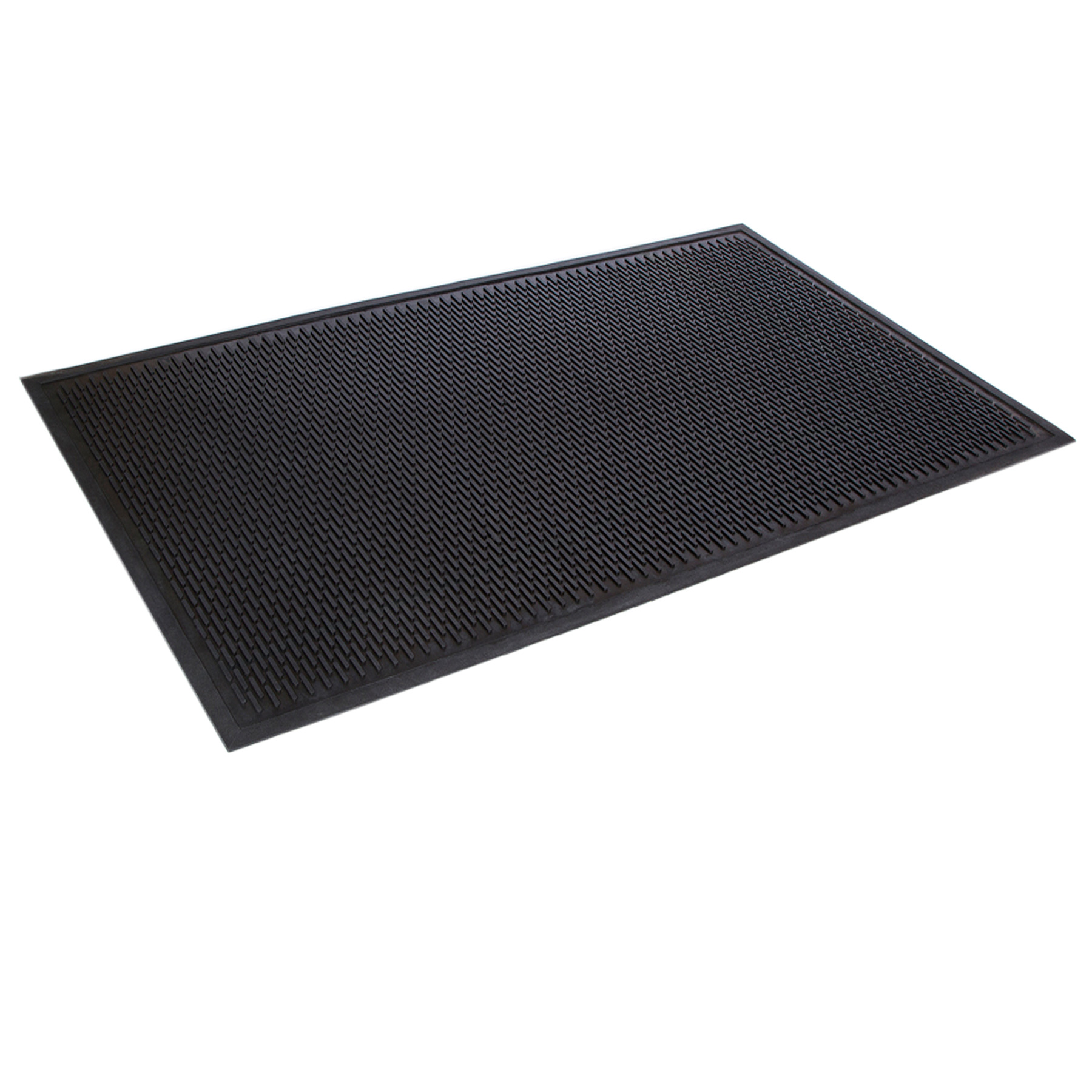 Crown-Tred 3'x5' Black Scraper Mat (50 pcs.) - TD B035BK