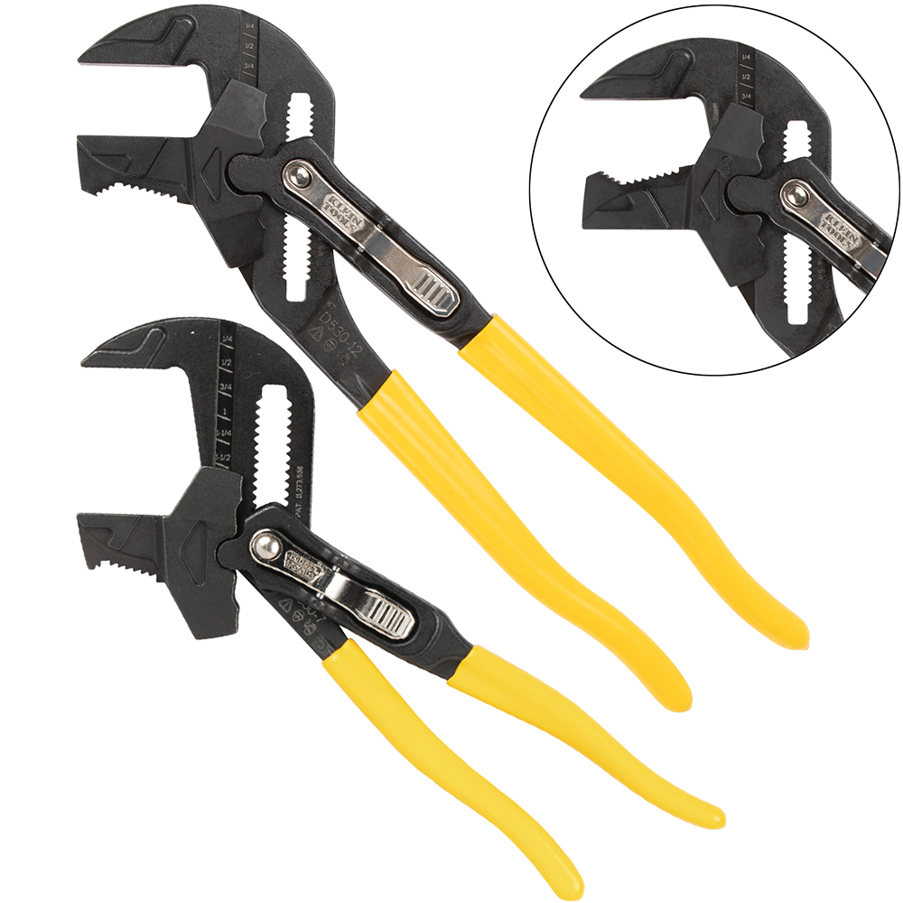 Plier Wrench Set, 2-Piece - KLE D53002KIT