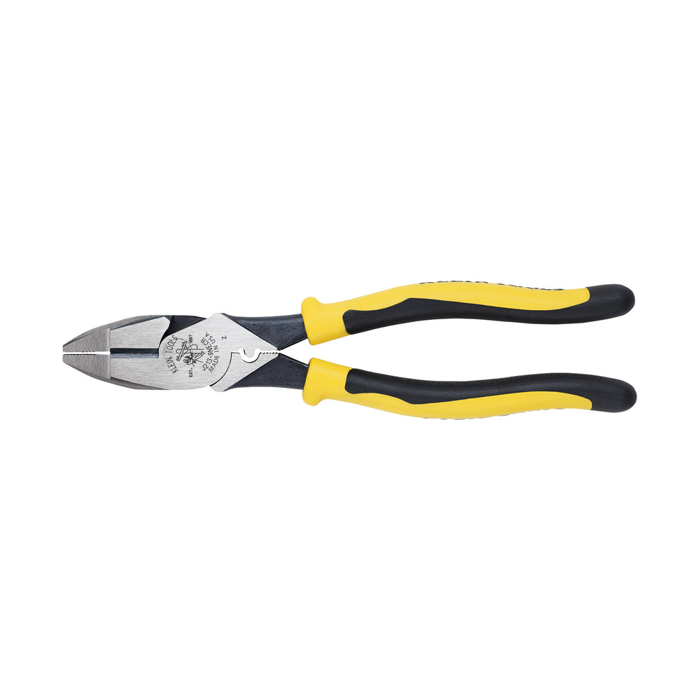Journeyman™ Pliers Connector Crimp Side Cut 9-Inch - KLE J213-9NECR