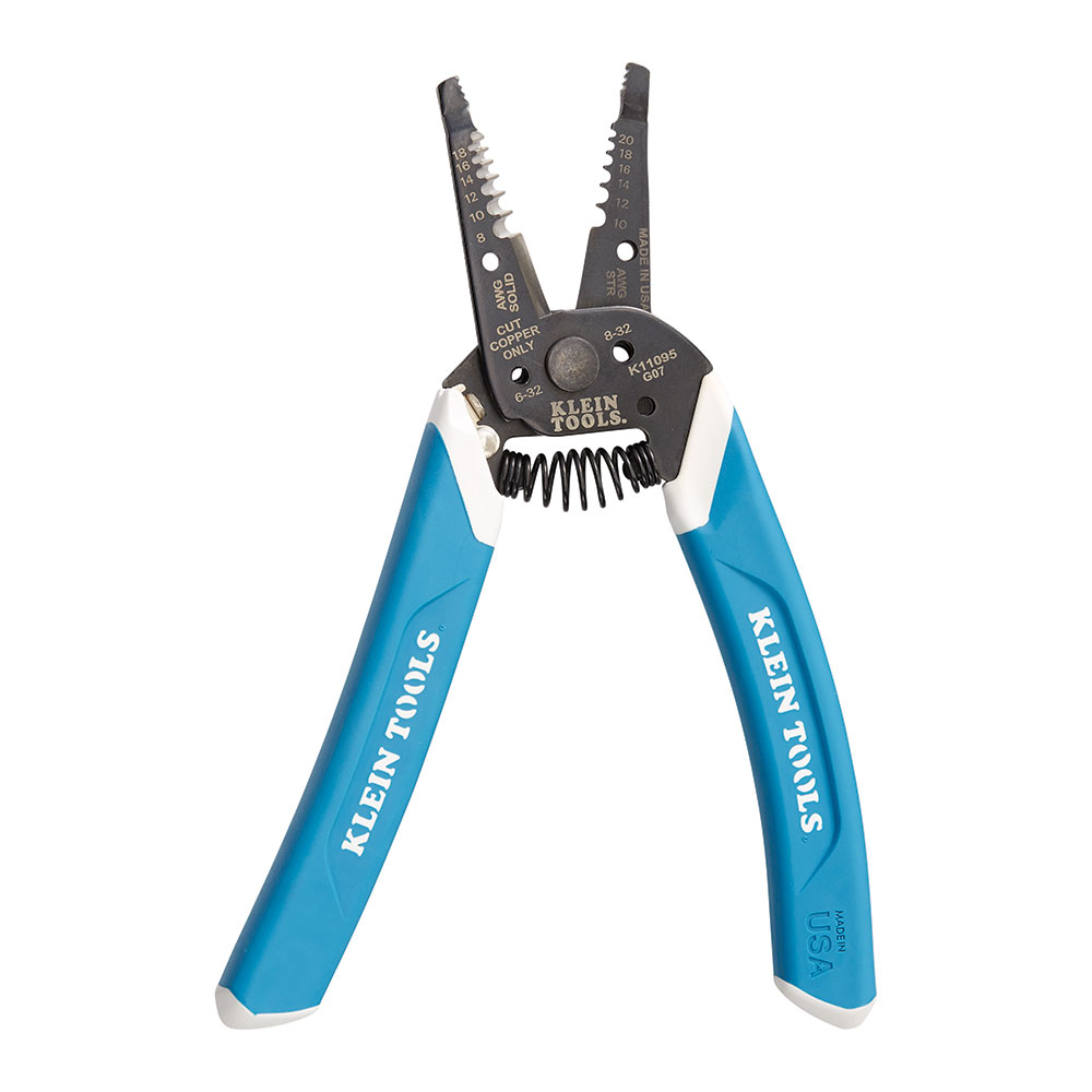 Klein-Kurve® Wire Stripper / Cutter, 8-20 AWG - KLE K11095