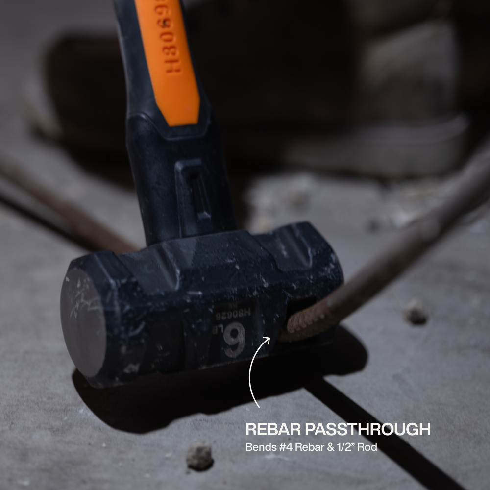 Fiberglass Handle Hammer, 6-Pound - KLE H80626 - Image 3