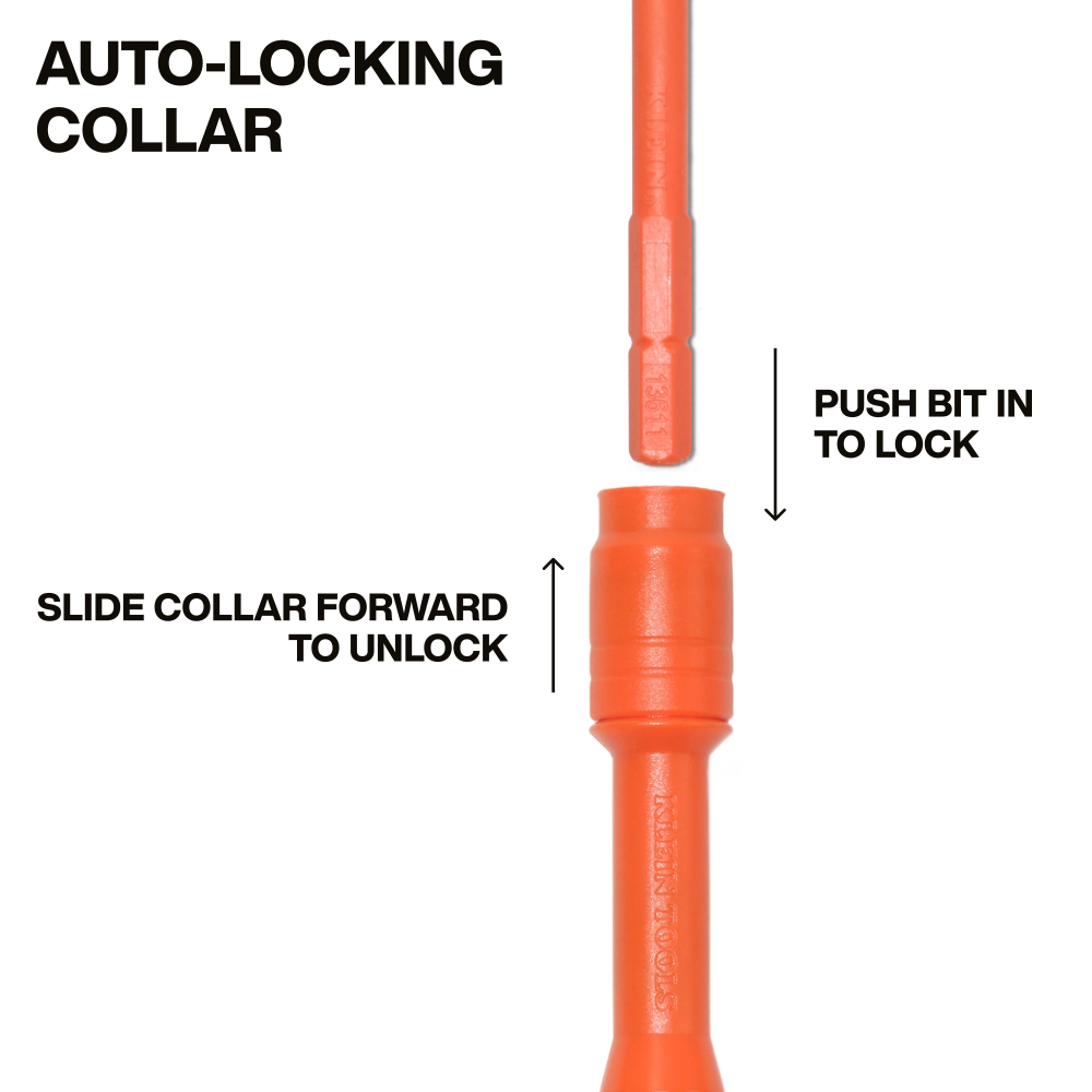 6-in-1 Insulated Auto-Lock Screwdriver - KLE 32306INS - Image 3
