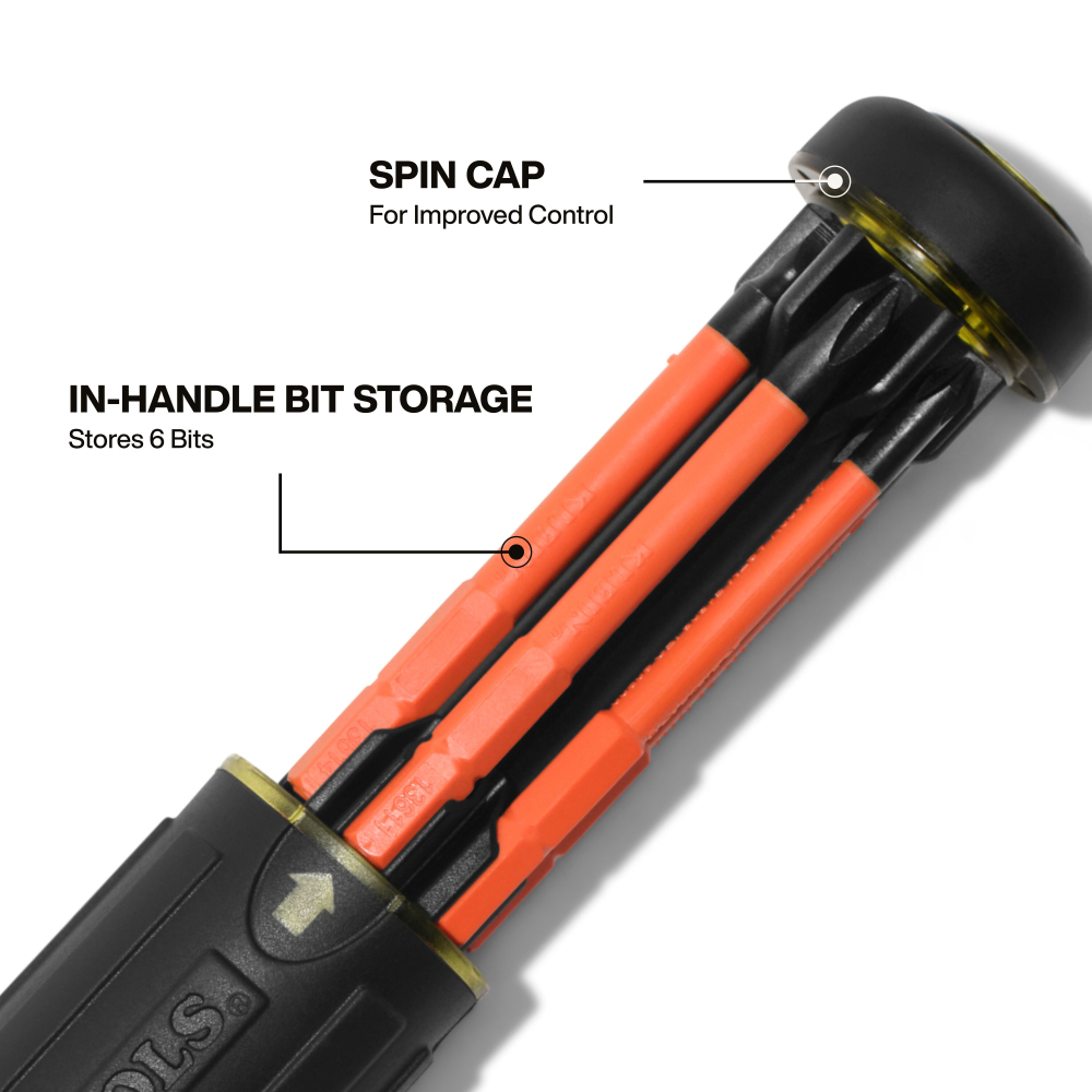 6-in-1 Insulated Auto-Lock Screwdriver - KLE 32306INS - Image 5